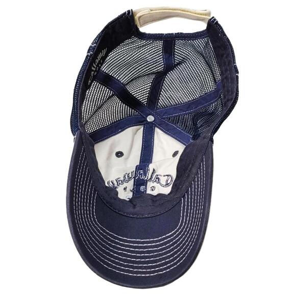Callaway Golf Mesh Back Strapback Baseball Hat Cap - Picture 6 of 11